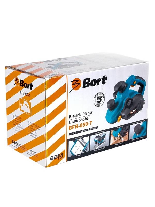 Рубанок Bort BFB-850-T