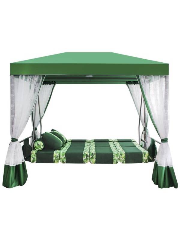 Беседка садовая Премиум (зеленая)