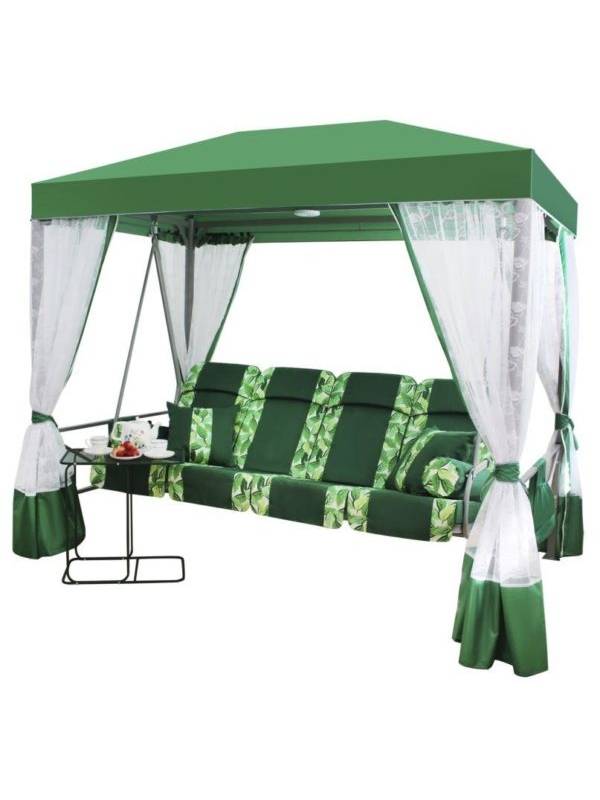 Беседка садовая Премиум (зеленая)