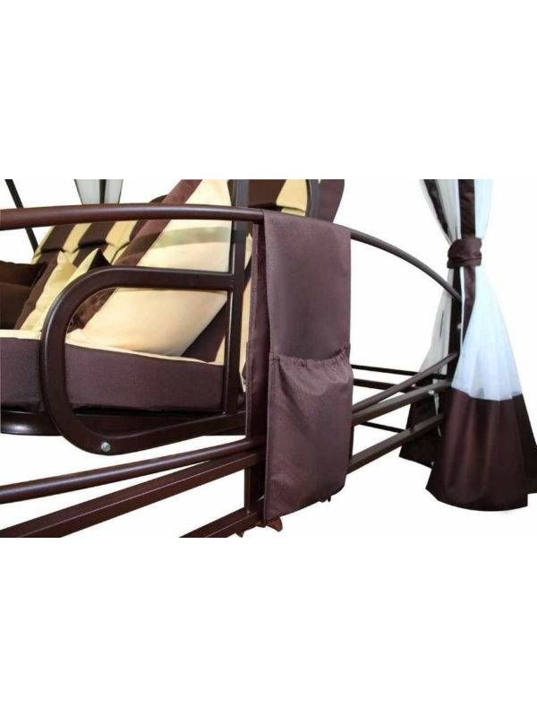 Беседка садовая Люкс (шоколад)