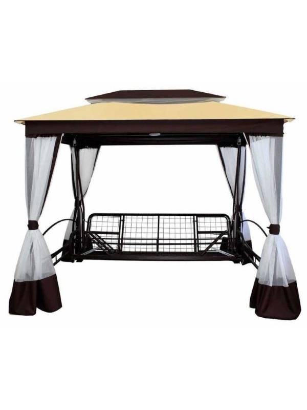 Беседка садовая Люкс (шоколад)