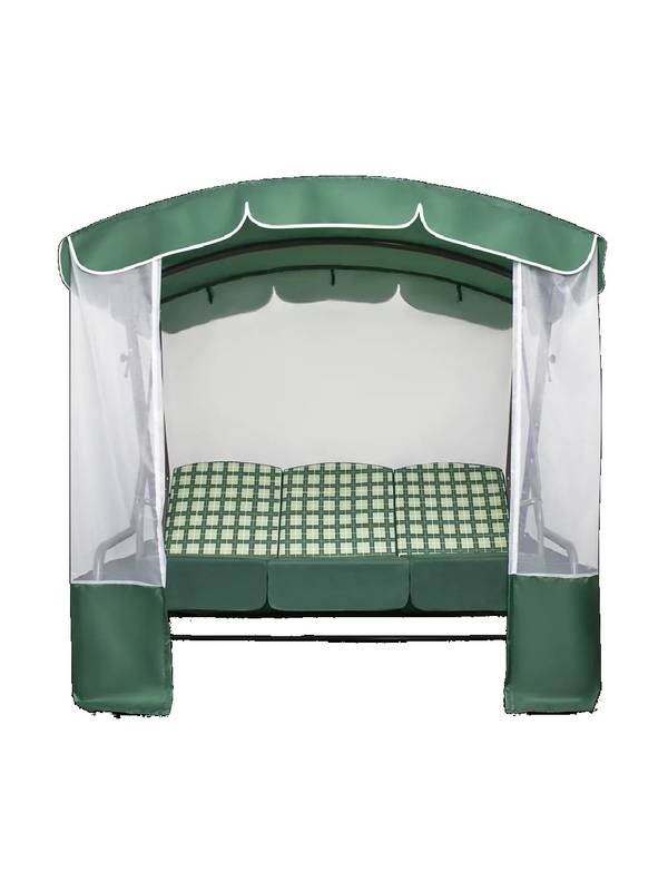 Качели садовые Рандеву Премиум (зеленый)