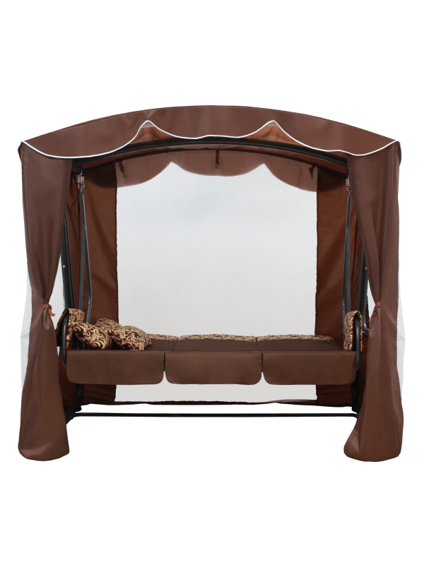 Качели садовые Оазис Люкс (шоколад)