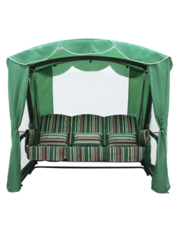 Качели садовые Элит Люкс (зеленый)