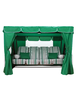 Качели садовые Эдем Премиум 76 (зеленый)