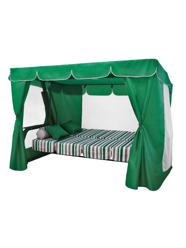 Качели садовые Эдем Премиум 76 (зеленый)