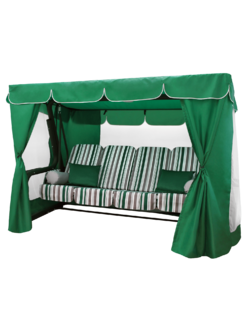 Качели садовые Эдем Премиум 76 (зеленый)