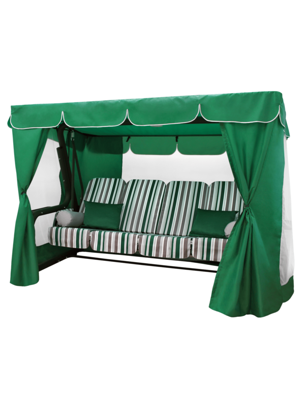 Качели садовые Эдем Премиум 76 (зеленый)