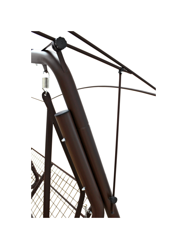 Качели садовые Эдем Люкс 76 (бордо)