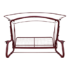 Качели садовые Эдем Люкс 76 (бордо)