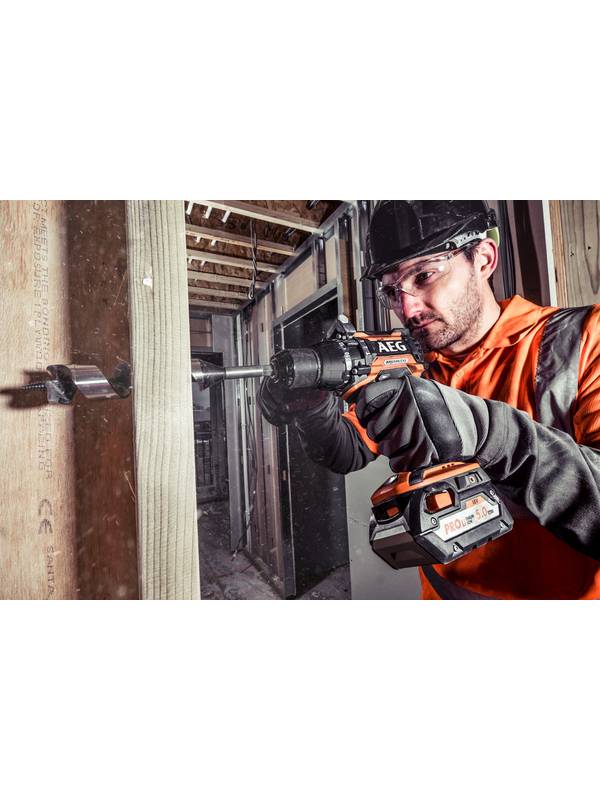 Дрель-шуруповерт ударная аккумуляторная AEG BSB18BL-0 (без батареи)