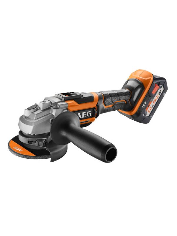 Углошлифмашина аккумуляторная AEG BEWS 18-125BL-502C