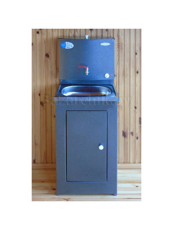 Умывальник дачный Акватекс без подогрева 20 л (серебро)