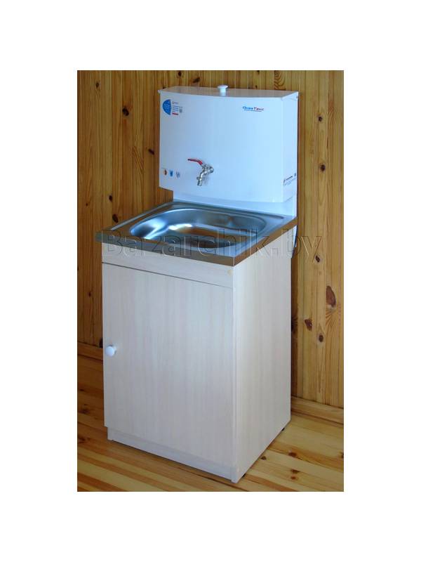 Умывальник дачный Акватекс без подогрева 20 л (белый ЛДСП)