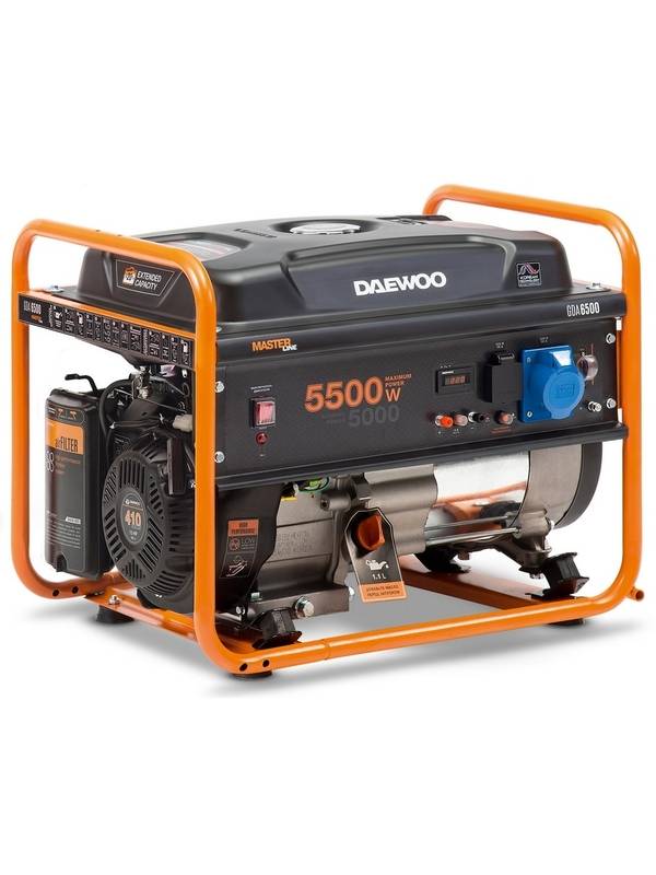 Генератор бензиновый DAEWOO GDA 6500