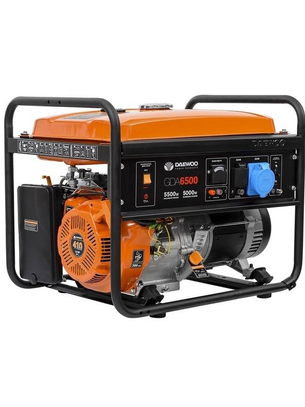 Генератор бензиновый DAEWOO GDA 6500