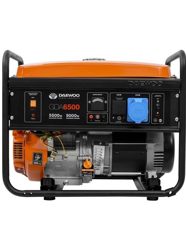 Генератор бензиновый DAEWOO GDA 6500