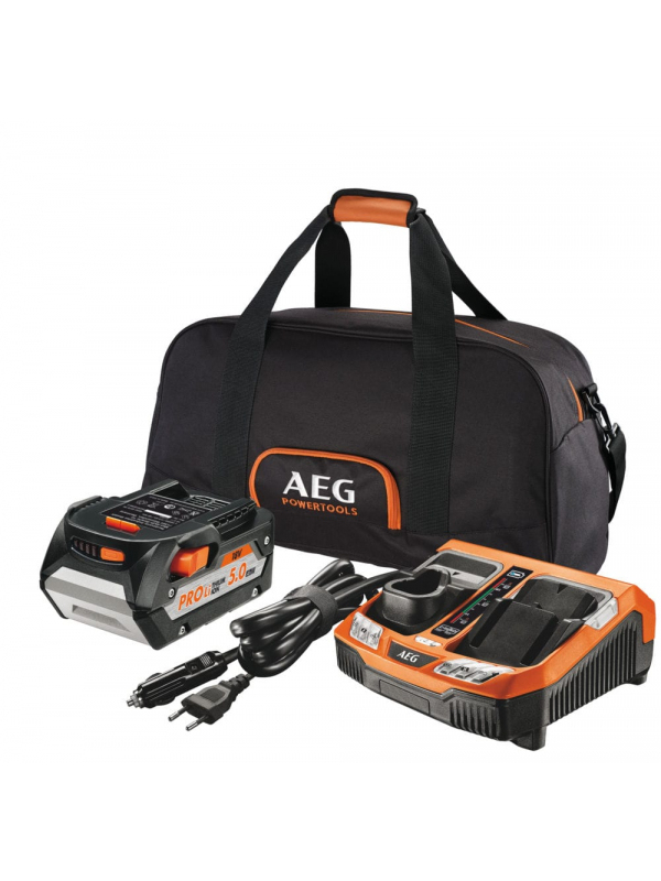 Аккумулятор AEG SET L1850BLK с зарядным устройством (в сумке)