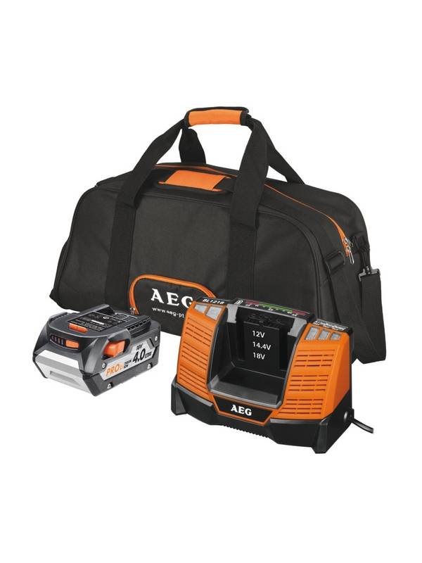 Аккумулятор AEG SET L1840BL с зарядным устройством (в сумке)