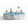 Каркасный бассейн Intex PRISM FRAME 427х107см +фильтр-насос 3785 л.ч, лестница, тент, подложка