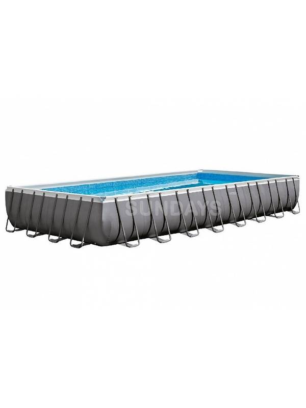 Прямоугольный каркасный бассейн Ultra Frame 975х488х132см, Intex