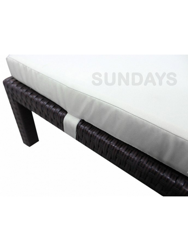 Шезлонг с накладкой Sundays