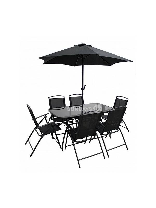 Комплект садовой мебели с зонтом Sundays