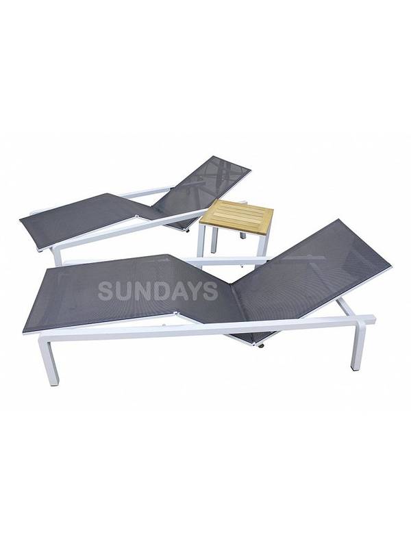 Комлпект 2-х шезлонгов Sundays Aurora и столика Sundays Cayman