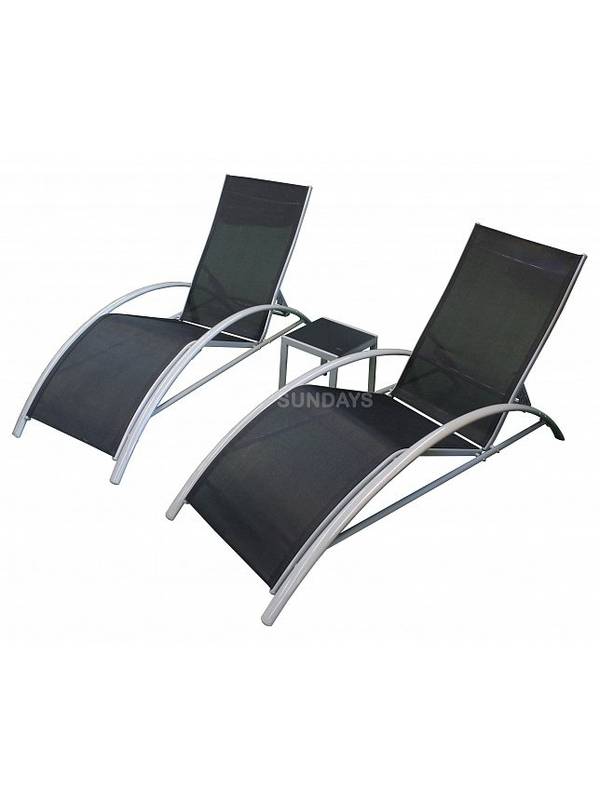 Комплект шезлонгов + столик Sundays TWINS