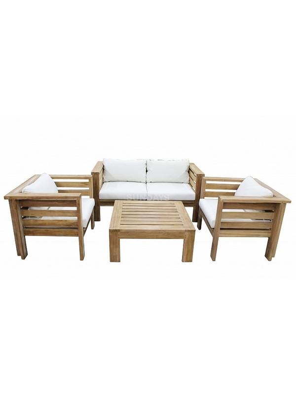 Комплект садовой мебели PRESIDENT (1 диван, 2 кресла, 1 столик) Indoexim