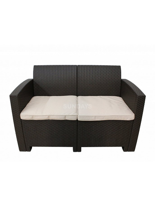 Комплект садовой мебели Sundays (коричневый/бежевый) SF2-4P