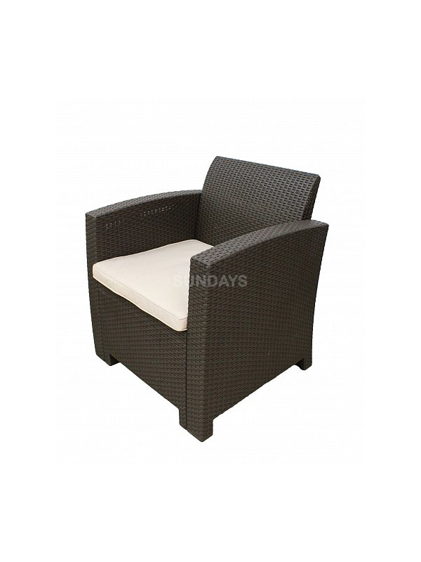 Комплект садовой мебели Sundays (коричневый/бежевый) SF2-4P