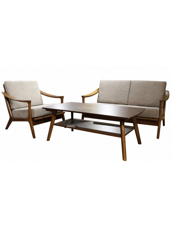 Комплект мягкой мебели Sundays HARRISON RT639/2, каучуковое дерево