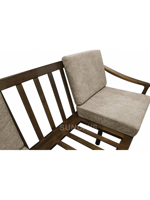 Полный комплект мягкой мебели Sundays HARRISON RT639, каучуковое дерево