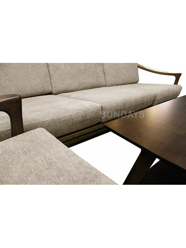 Полный комплект мягкой мебели Sundays HARRISON RT639, каучуковое дерево