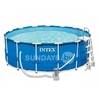 28242 Каркасный бассейн Intex METAL FRAME 457x122см