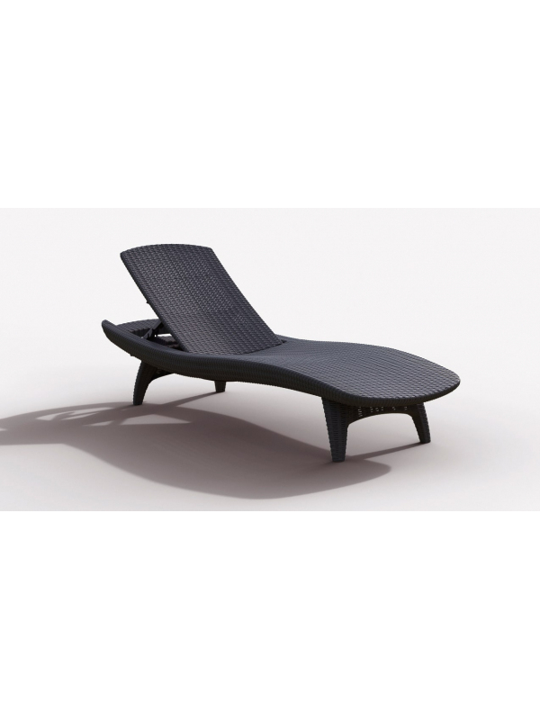 Шезлонг Pacific Lounger, графит