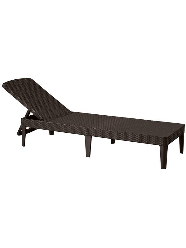 Шезлонг Jaipur (box), коричневый