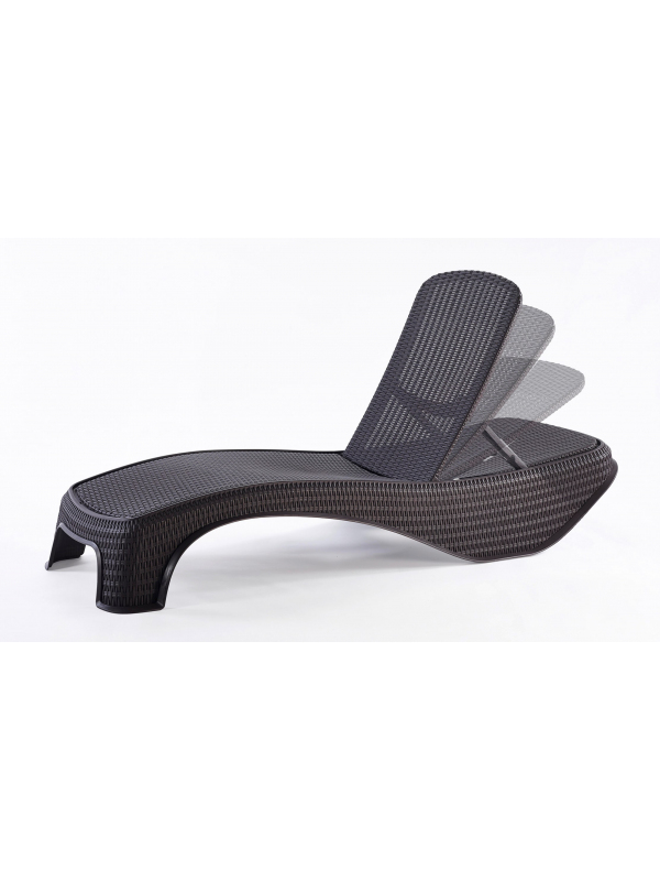 Шезлонг Atlantic sun lounger, графит