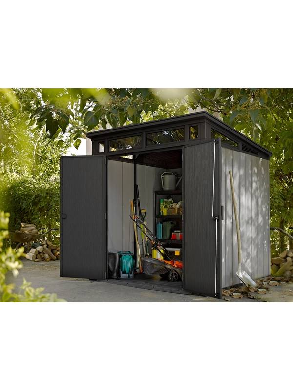 Хозяйственный блок Artisan 7x7 (4,6 м2), серый