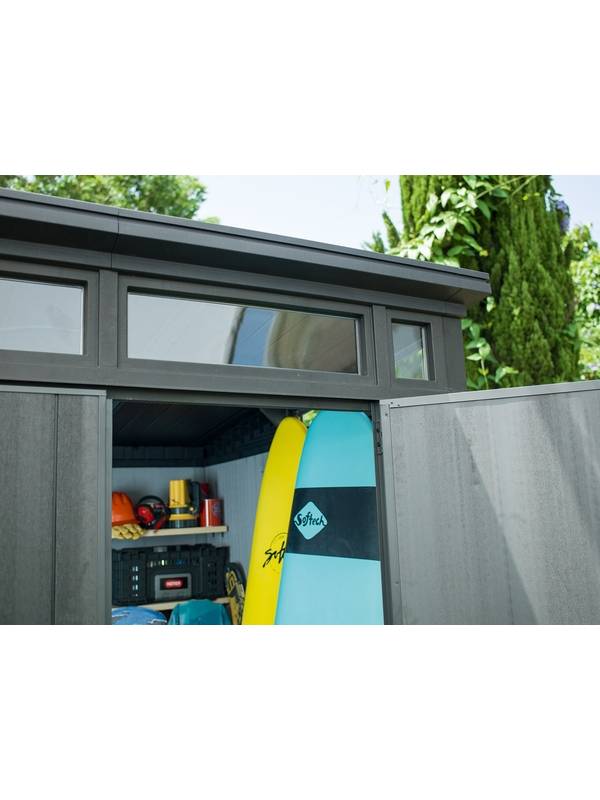 Хозяйственный блок Artisan 7x7 (4,6 м2), серый