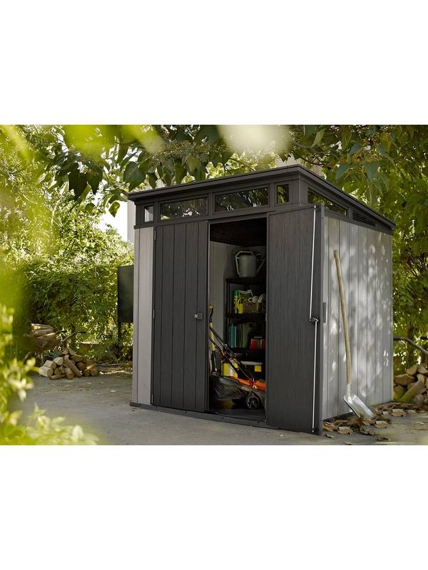 Хозяйственный блок Artisan 7x7 (4,6 м2), серый