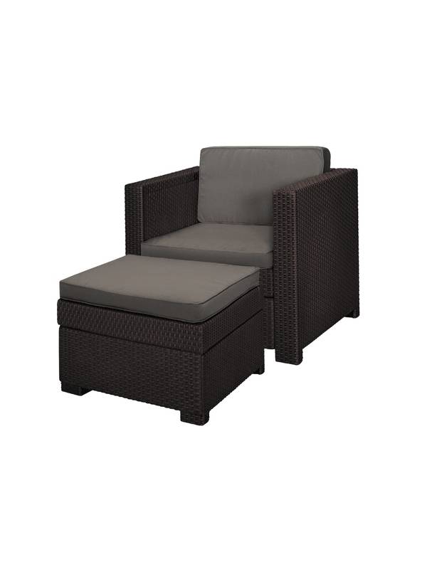 Набор мебели Provence Chillout, коричневый