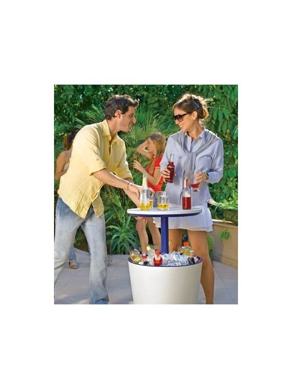 Стол-холодильник Cool Bar, белый/шоколад