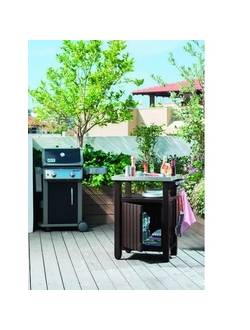 Стол на колесах Unity storage buffet, «Юнити» коричневый