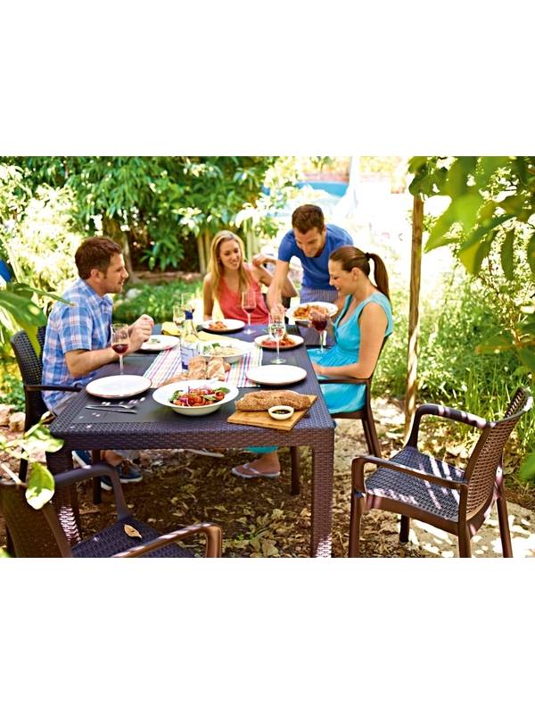 Стол MELODY, коричневый