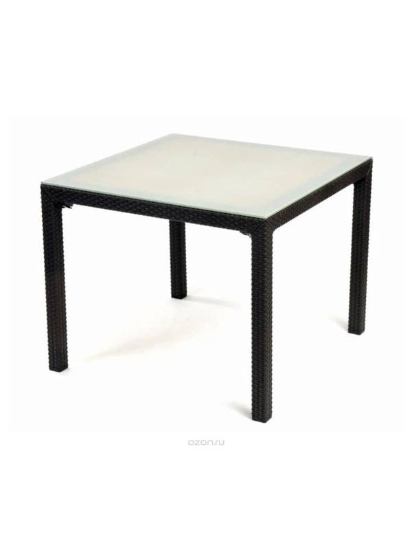 Стол SUMATRA 72*72 BRWN.