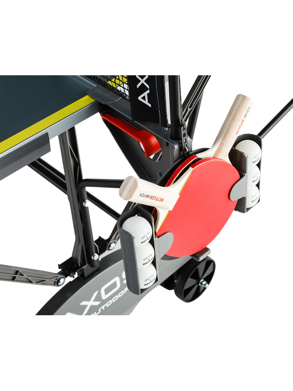 Теннисный стол всепогодный Axos Outdoor 1 с сеткой, серый