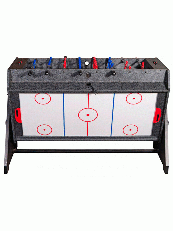 Стол - трансформер "Vortex 3-in-1" (3 игры: аэрохоккей, футбол, бильярд, 127 х 78.7 х 86.4 см, серый)