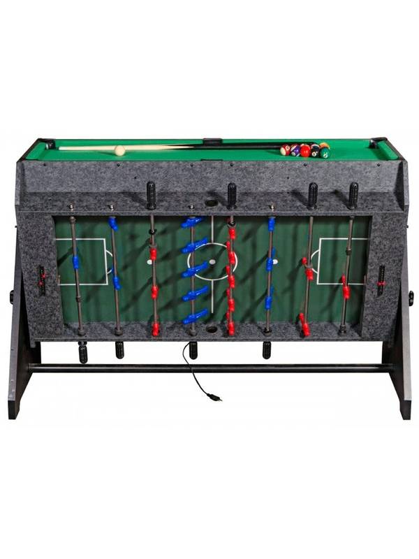 Стол - трансформер "Vortex 3-in-1" (3 игры: аэрохоккей, футбол, бильярд, 127 х 78.7 х 86.4 см, серый)